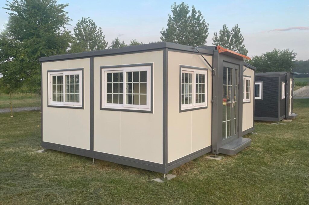 összecsukható mobilház készletről